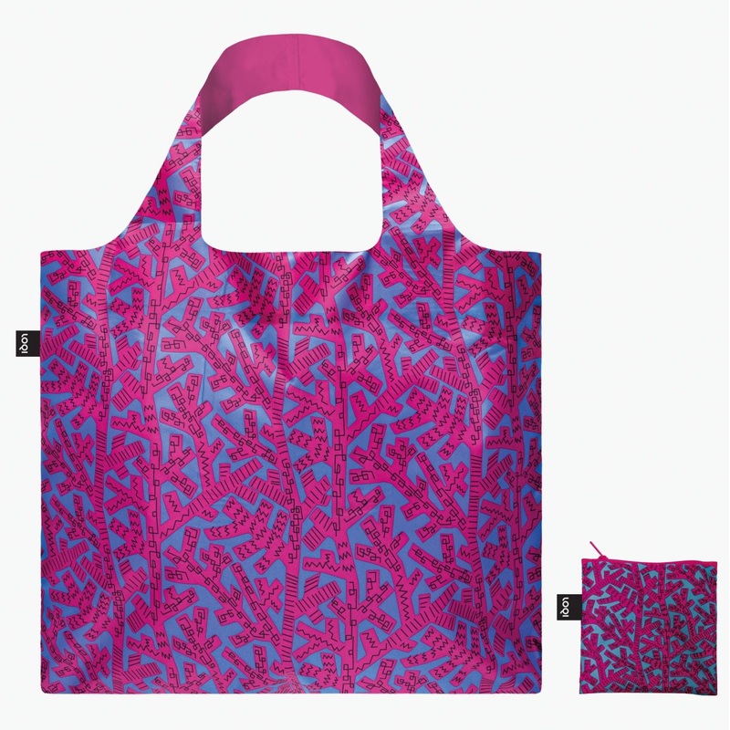 LOQI Museum Bag Felice Rix Fabric Pattern Web For The Wiener Werkstaette Recycled