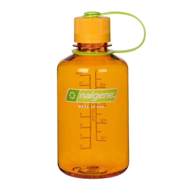 Nalgene 16oz Narrow Mouth Water Bottle - Clementine