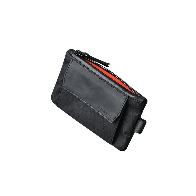 ALPAKA Zip Pouch Coin X-Pac VX21 (Black)