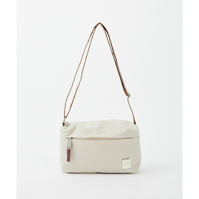 Anello Circle Mini Shoulder Bag (Light Beige)