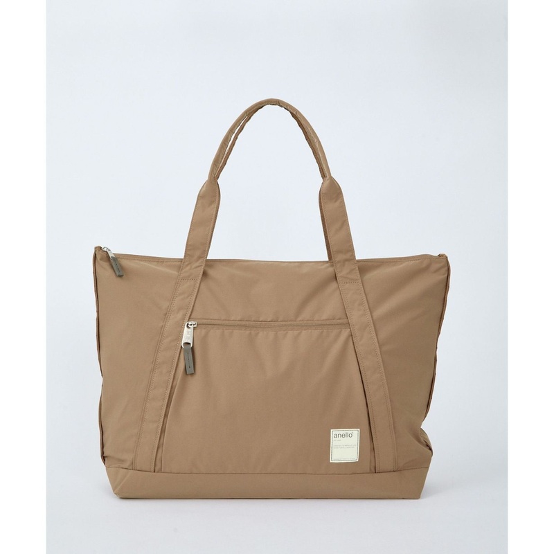 Anello Circle Tote Bag (Beige)
