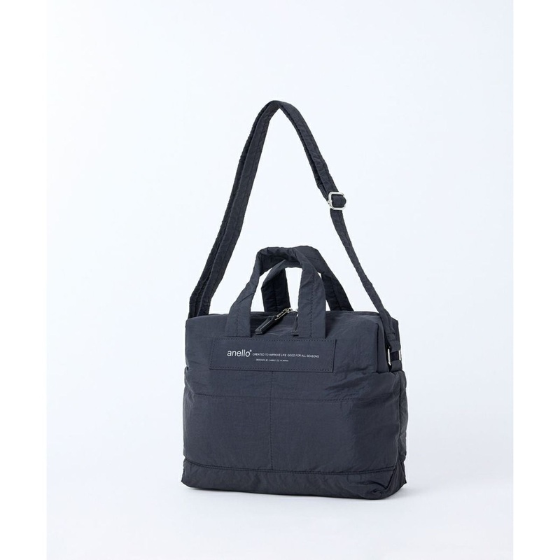 Anello Future Nostalgia 2Way Mini Boston Bag (Black)