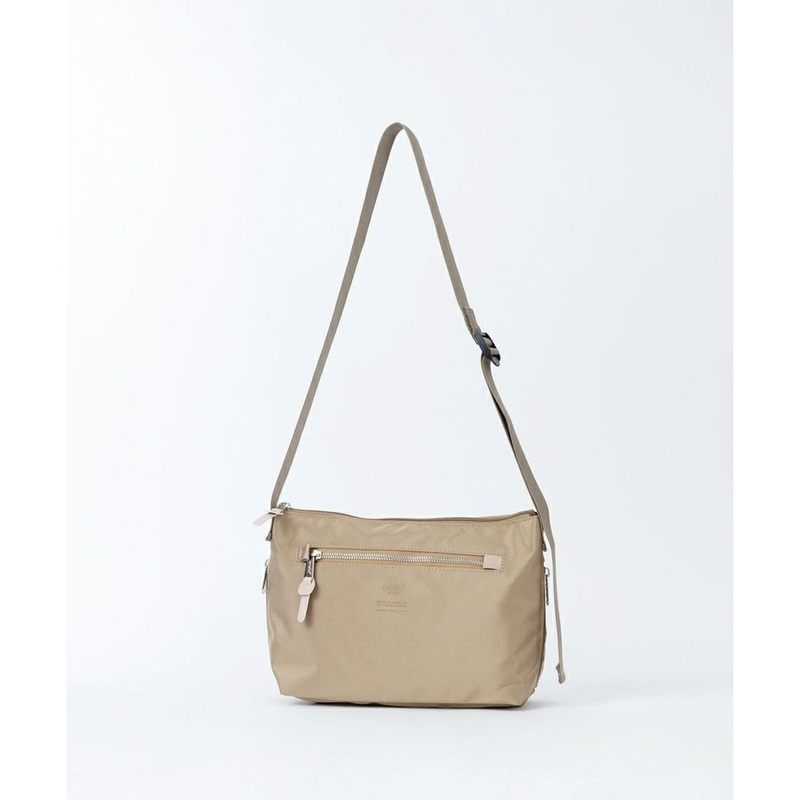 Anello Three Mini Shoulder Bag (Beige)