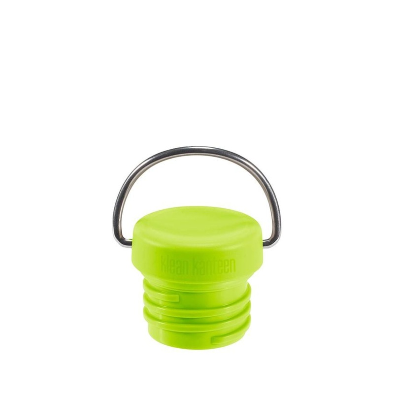 Klean Kanteen Water Bottle Loop Cap with Bale (For Classic Bottles) (Green)