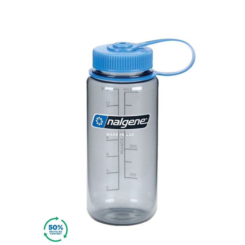Nalgene 16oz Wide Mouth Sustain Water Bottle - Gray