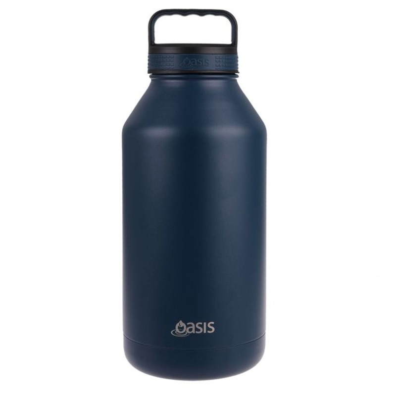Oasis Stainless Steel Insulated Titan Water Bottle 1.9L - Navy