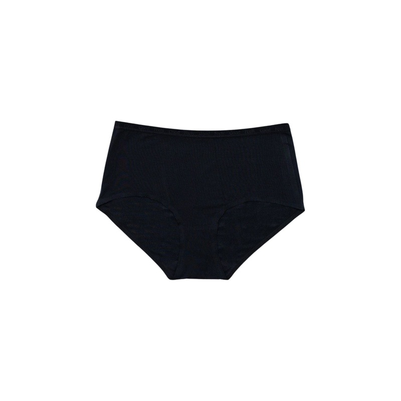 Paire BioTracker Women's High-Waisted Full Brief (Black) - M