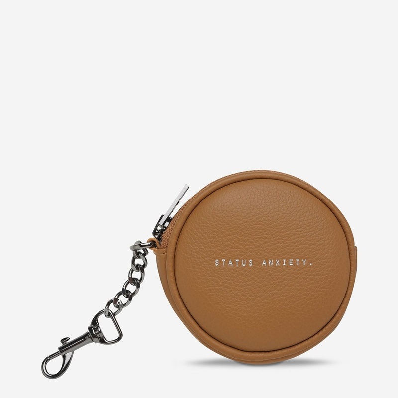 Status Anxiety Come Get Her Leather Wallet - Tan