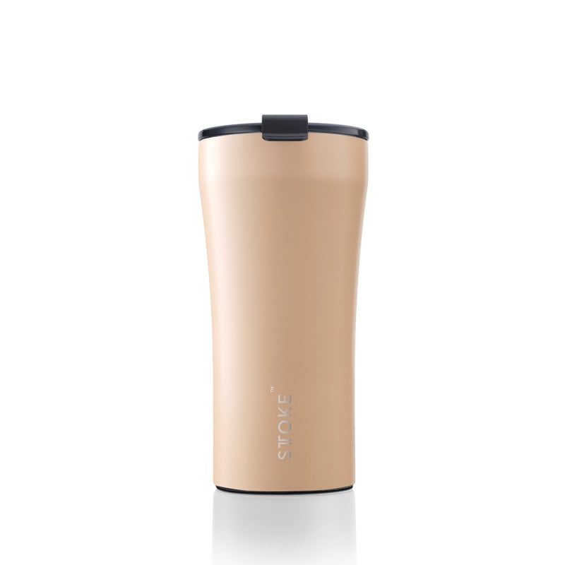 STTOKE Leakproof Ceramic Insulated Cup 12oz - Ivory Chai
