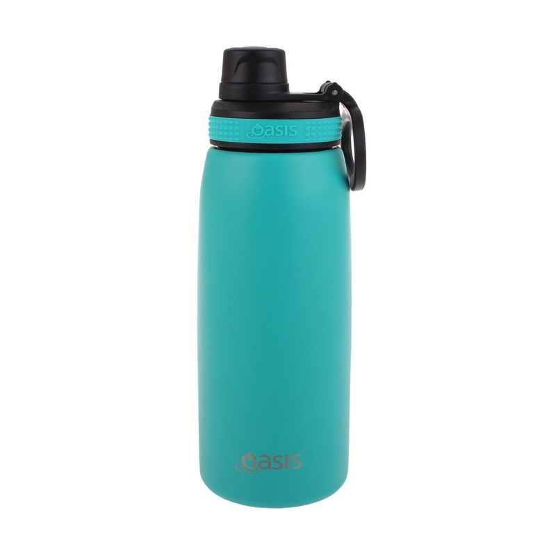 Oasis Stainless Steel Insulated Sports Water Bottle with Screw Cap 780ML - Turquoise