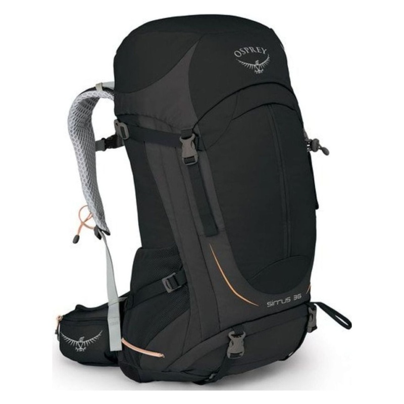Osprey Sirrus 36 Backpack - Extra Small/Small - Women's Light Backpacking - Day Hiking (Black)