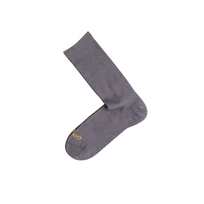 Paire Merino Wool-Blend Calf Sock (Shadow) - S