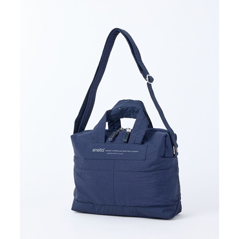 Anello Future Nostalgia 2Way Mini Boston Bag (Navy)