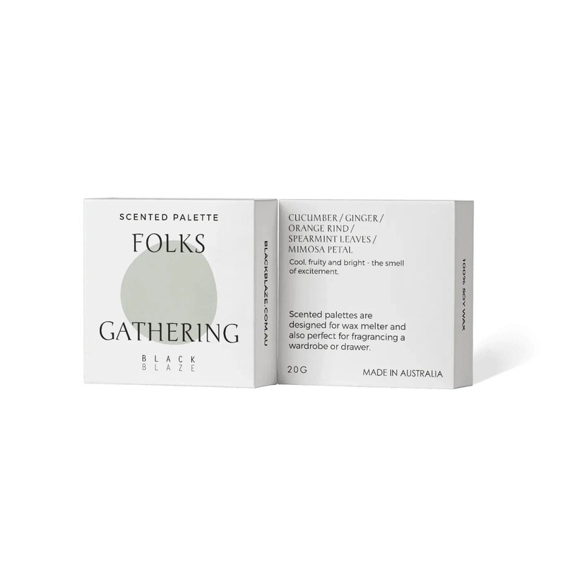 Black Blaze Scented Palette - Folks Gathering