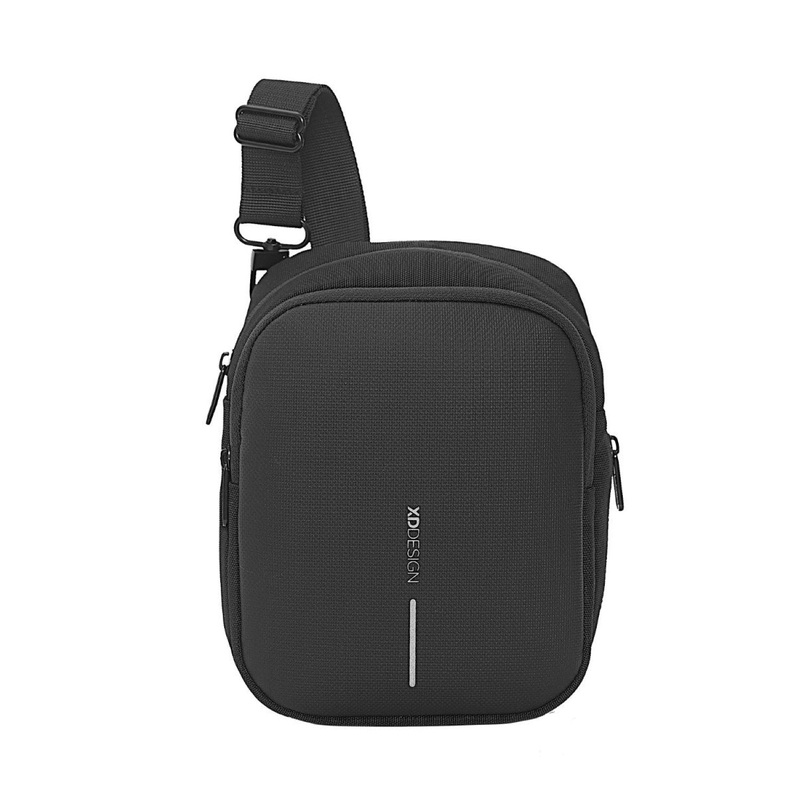 Bobby Boxy Sling Crossbody Backpack - Black