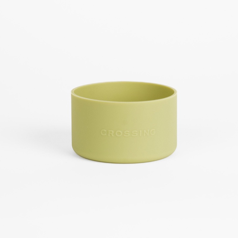 Crossing Silicone Water Bottle Boot - Fits Diameter 7-7.5cm (550ml) Blistered Pack - Moss