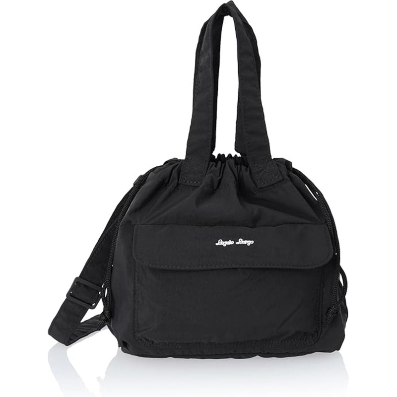 Legato Largo Yokubari Mini Shoulder Bag (Black)