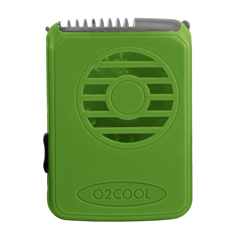 O2Cool Deluxe Necklace Fan (Green)