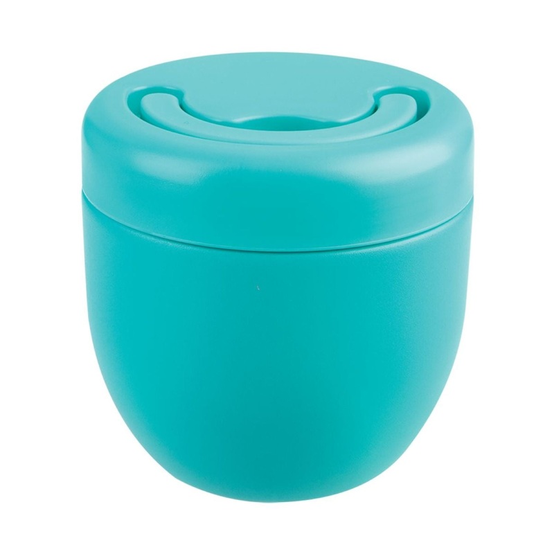 Oasis Stainless Steel Insulated Food Container With Handle 470ML - Turquoise