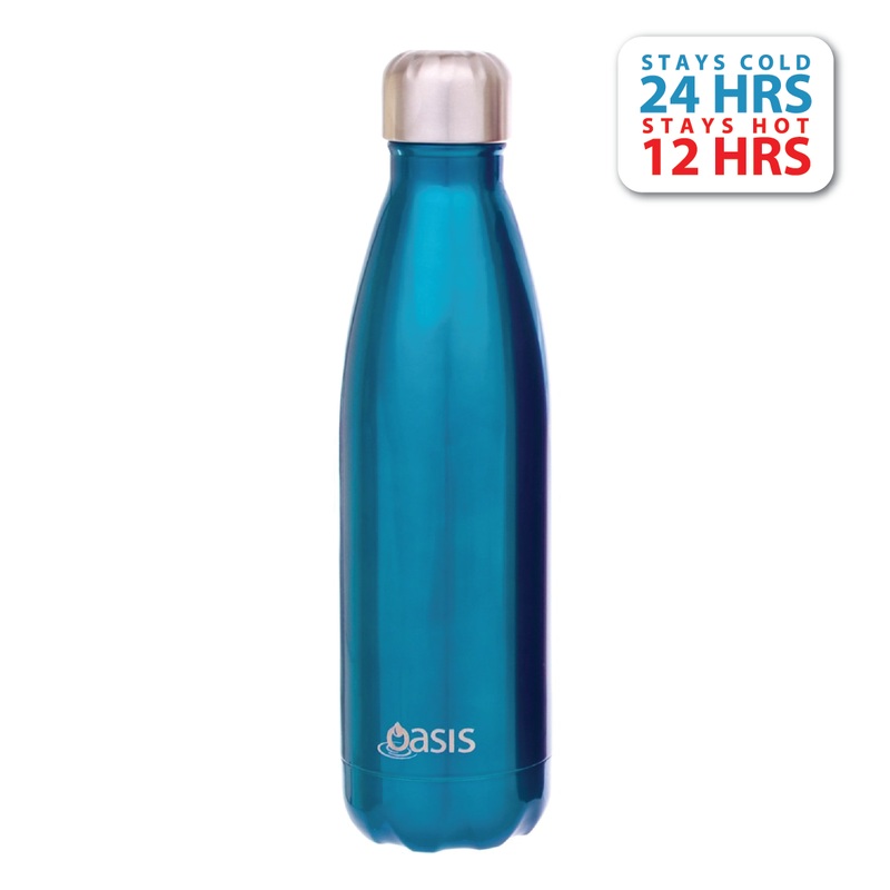 Oasis Stainless Steel Insulated Water Bottle 500ML - Aqua