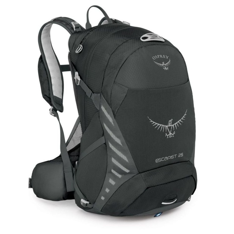 Osprey Escapist 25 Backpack - Small/Medium - Day Hiking - Biking (Black)