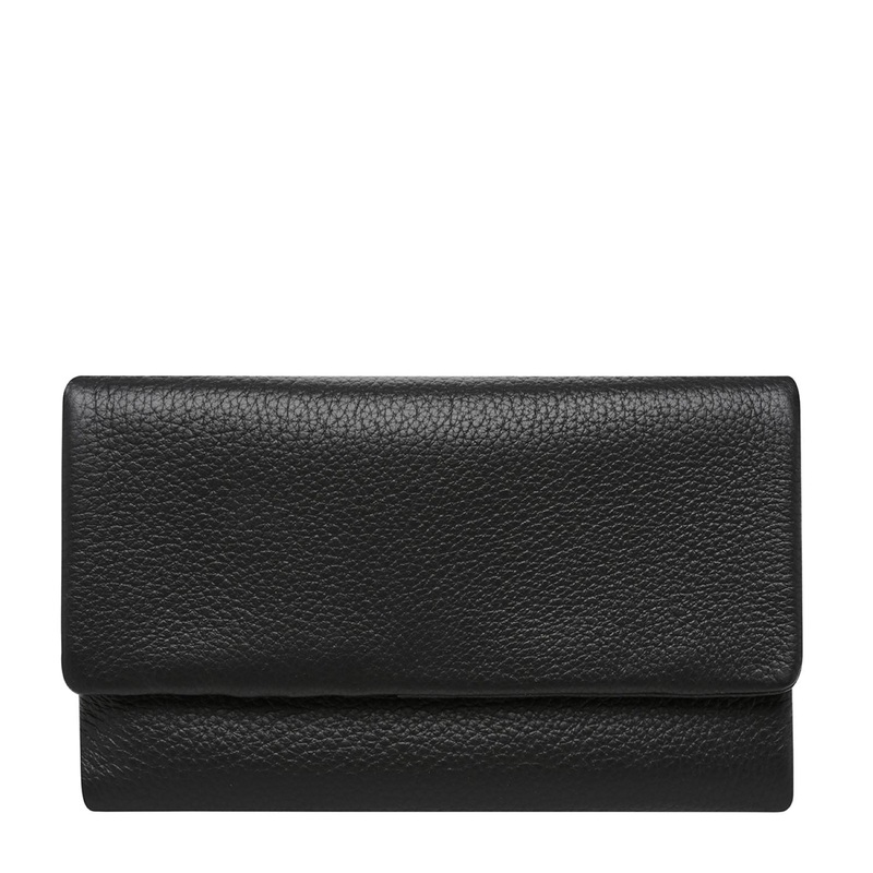Status Anxiety Audrey Wallet - Black Pebble