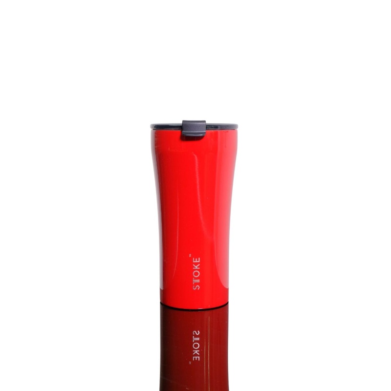STTOKE Leakproof Ceramic Insulated Cup 16oz - Crimson Red