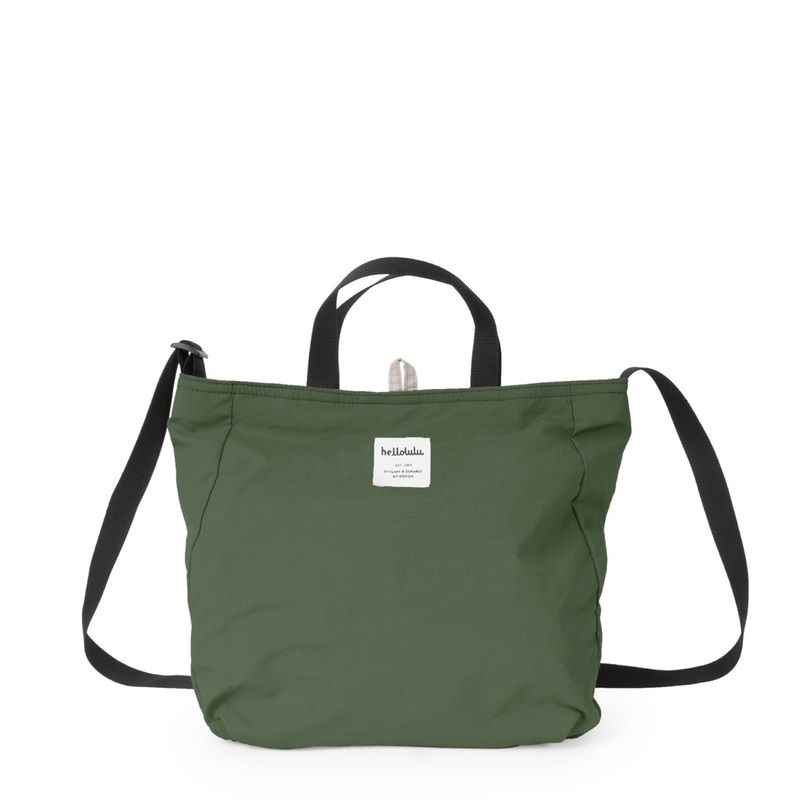 Hellolulu Jolie Double Sided 2 Way Shoulder Bag (Misty Mint-Ash Gray)