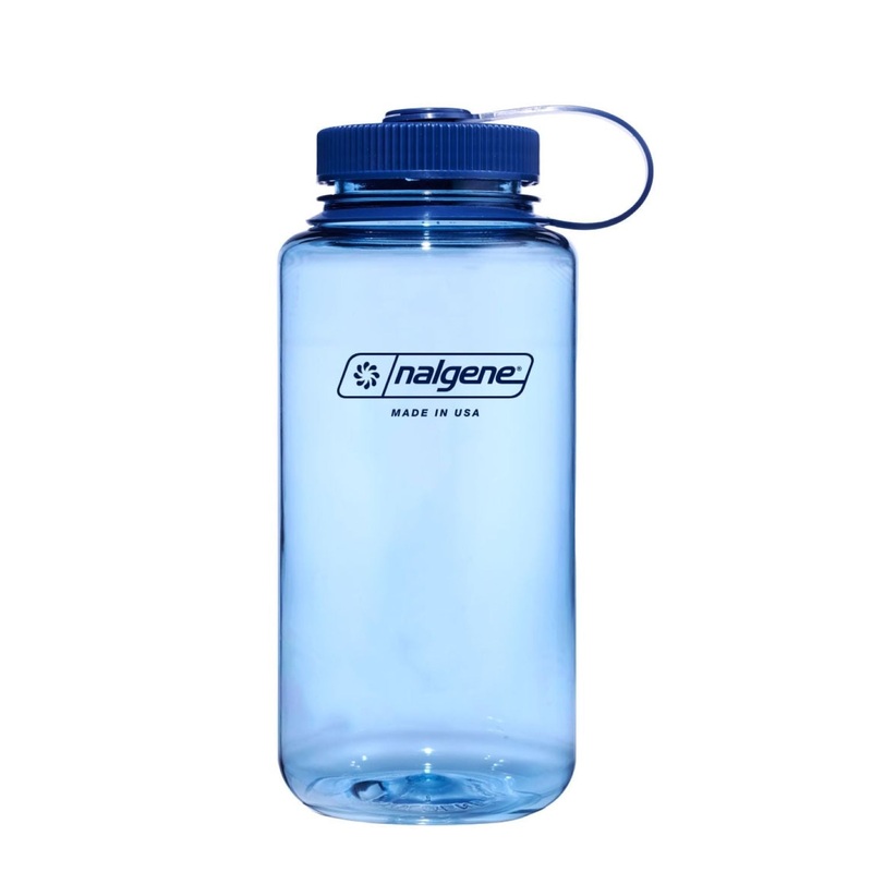 Nalgene 32oz Wide Mouth Bottle Sustain - Baby Blue