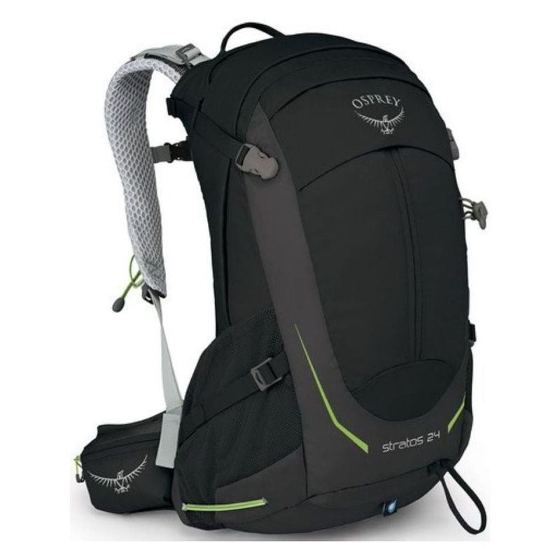 Osprey Stratos 24 Backpack - Men's Day Hiking (Black)
