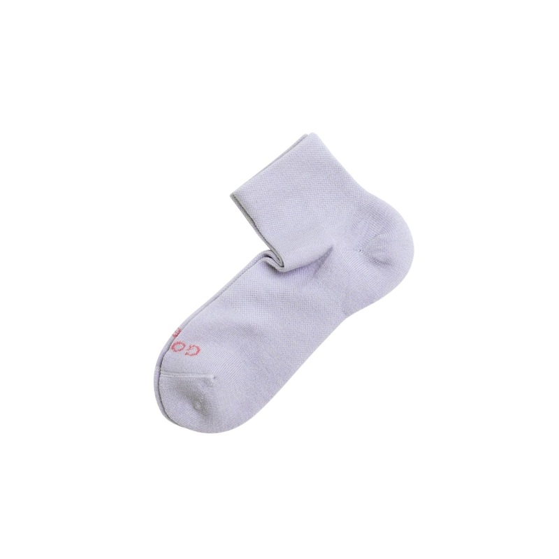 Paire Merino Wool-Blend Quarter Sock (Fog) - L