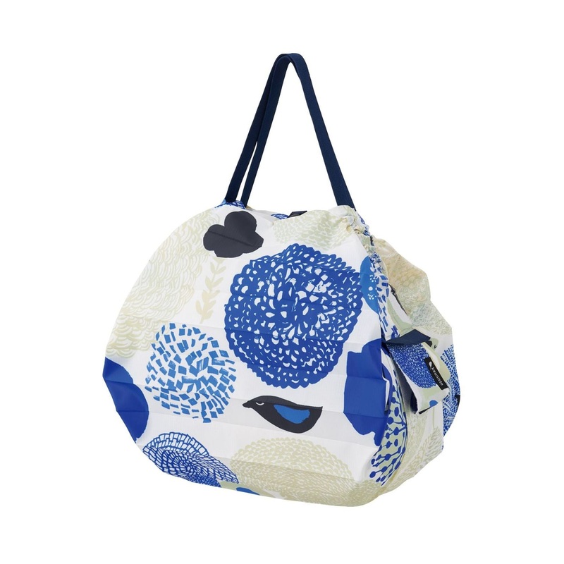 Shupatto X Kauniste Foldable Tote (S) - Sunday Blue