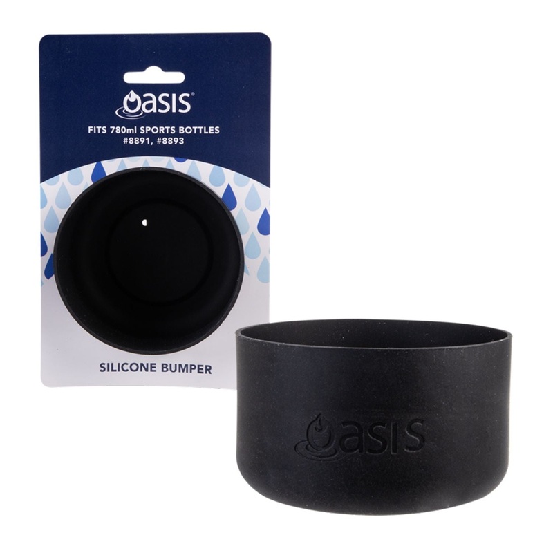 Oasis Silicone Bumper For Sports Bottle 780ML - Black