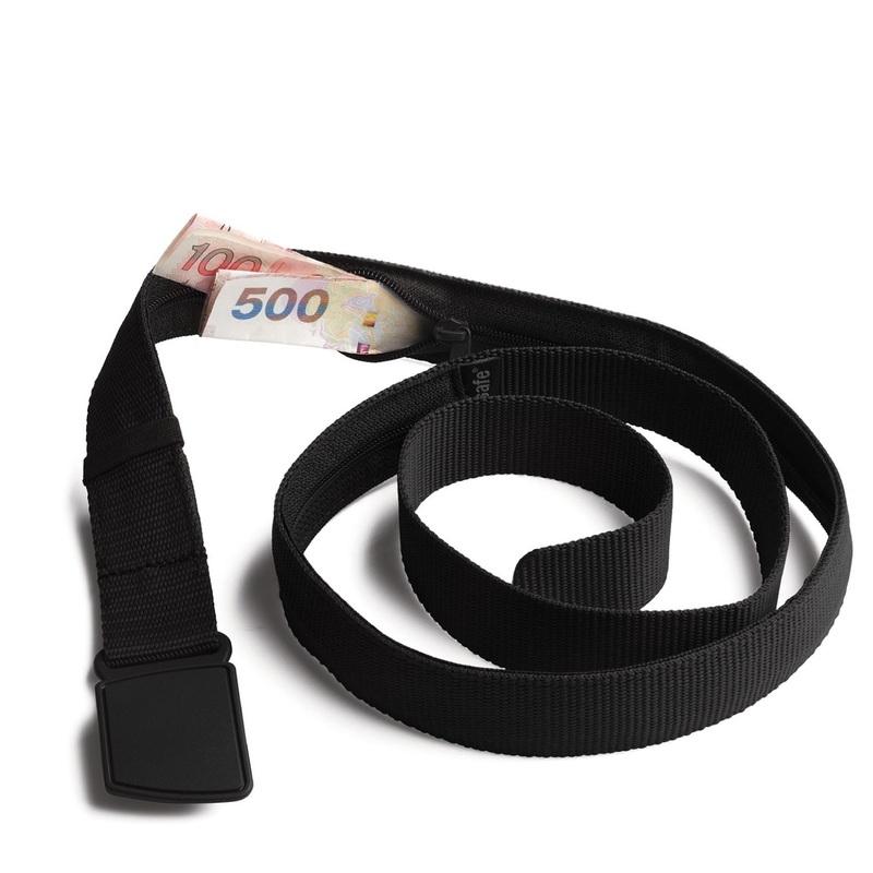 Pacsafe Cashsafe Travel Belt Wallet (Black)