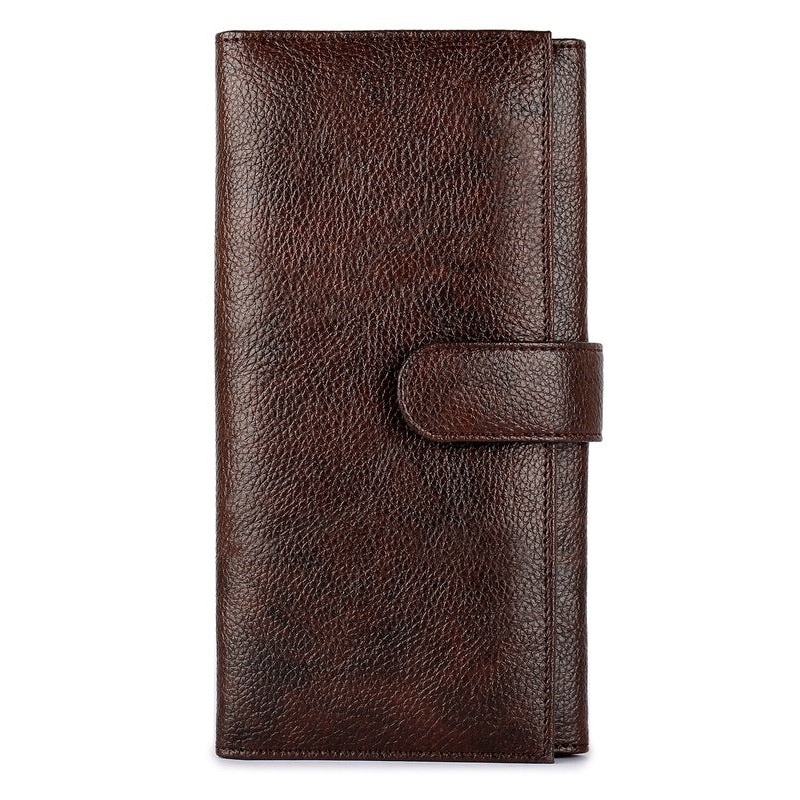 THE CLOWNFISH Brown Passport Wallet (TCFTWLGL-RBR1)