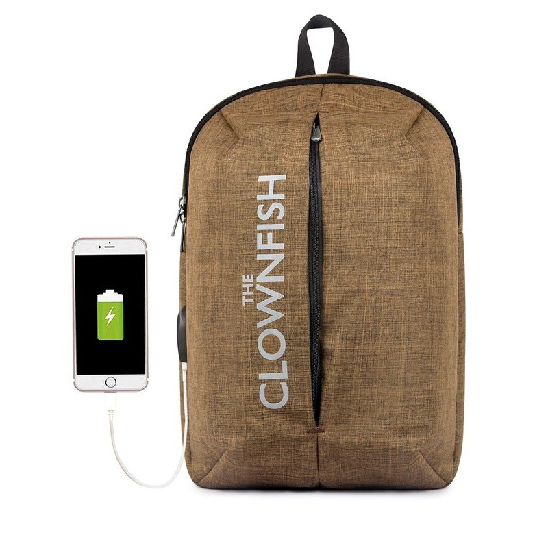 THE CLOWNFISH Tango Laptop Backpack - 25L Capacity, Padded Straps | Ideal for 15.6" Laptops | Olive