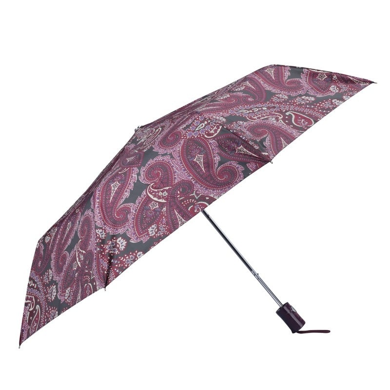 Folding Umbrella with Waterproof Nylon Canopy | Compact Size | Blue