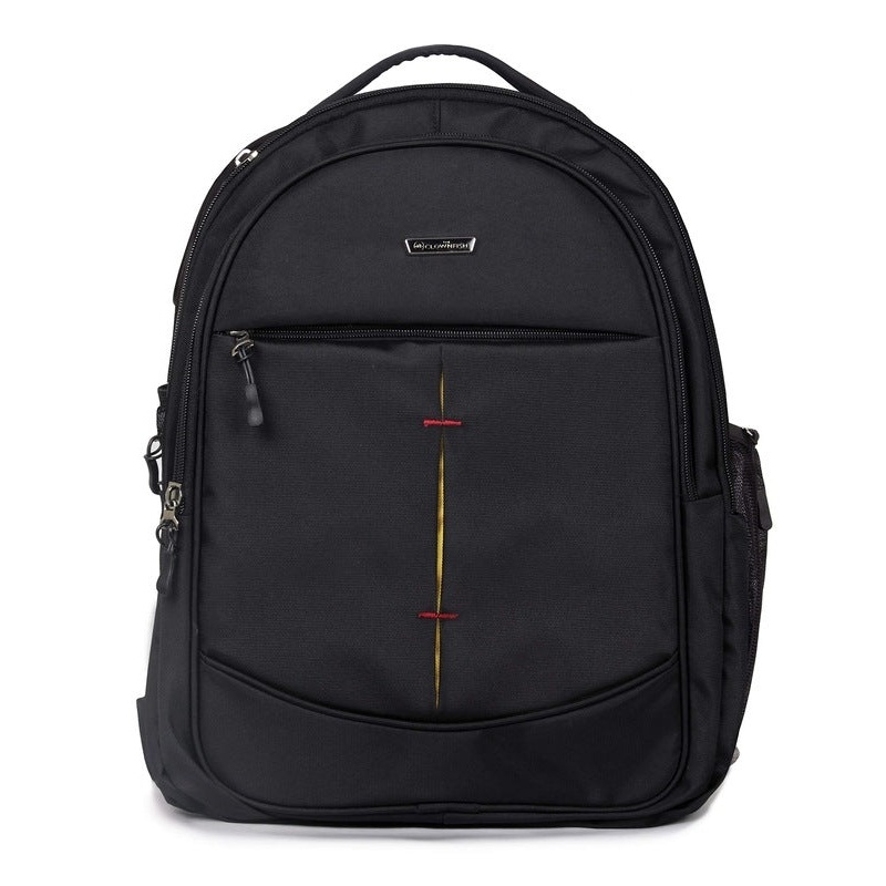 THE CLOWNFISH Archer 27L Black School Backpack | 3 Compartments | Water-Resistant | Unisex