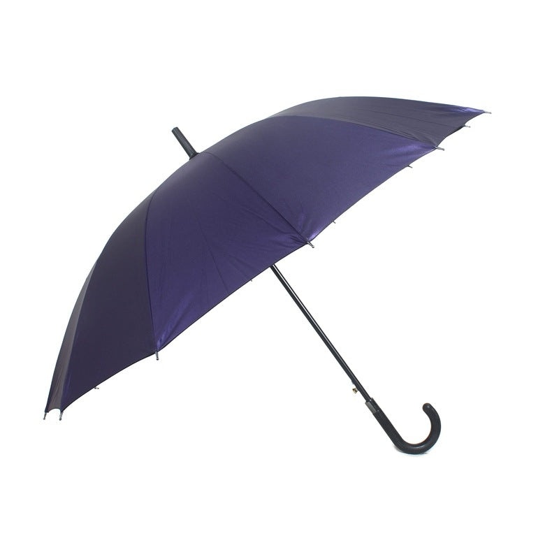 THE CLOWNFISH Umbrella Single Fold Auto Open Waterproof Pongee Umbrellas For Men and Women (Violet)