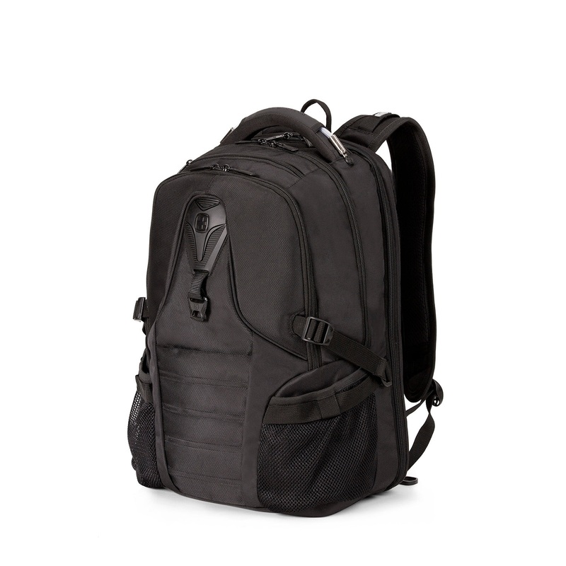 SWISSGEAR 5312 ScanSmart Laptop Backpack in Black Stealth
