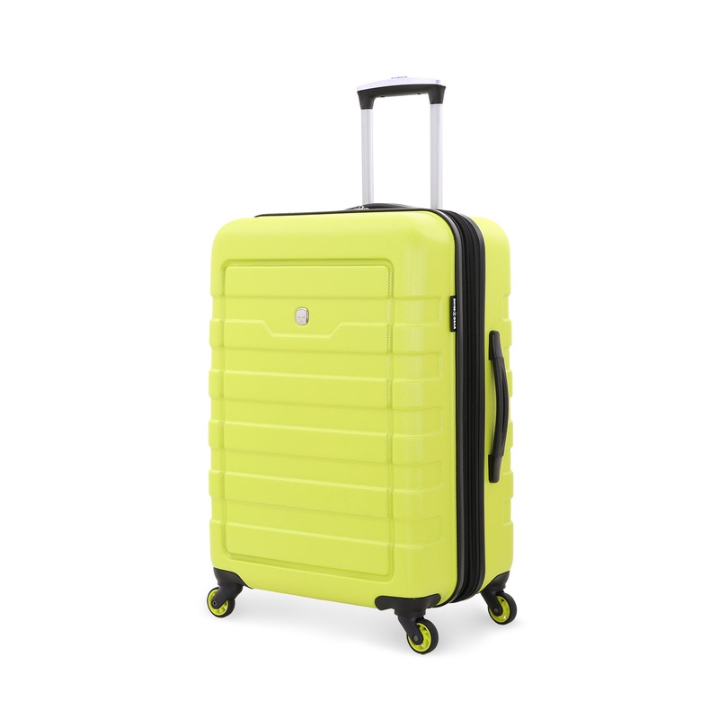 SWISSGEAR 6581 Medium Checked Spinner in Yellow