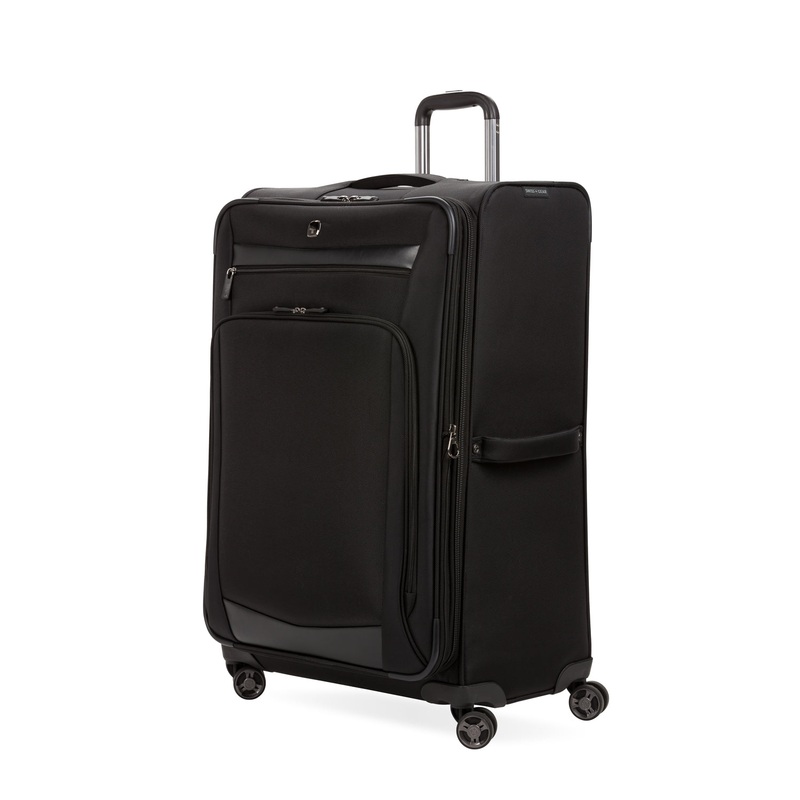 SWISSGEAR 7811 Large Checked Spinner in Black