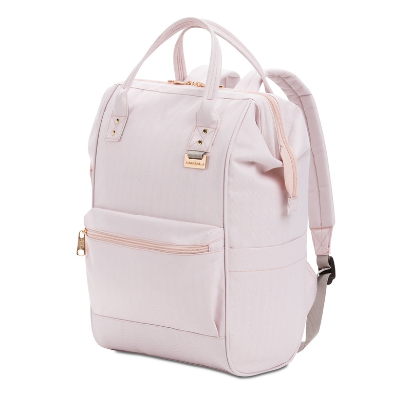 SWISSGEAR Artz Laptop Backpack in Salmon