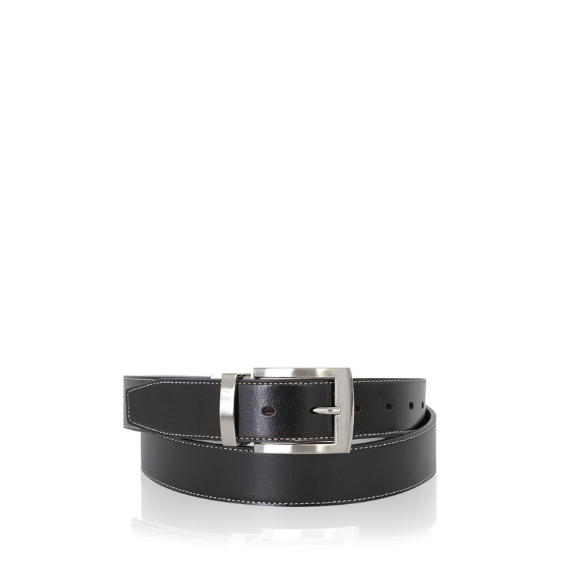 SWISSGEAR Oberland Reversible XLarge Leather Belt in Black/Brown