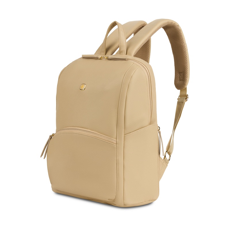 SWISSGEAR Serenity Luxe Laptop Backpack in Beige