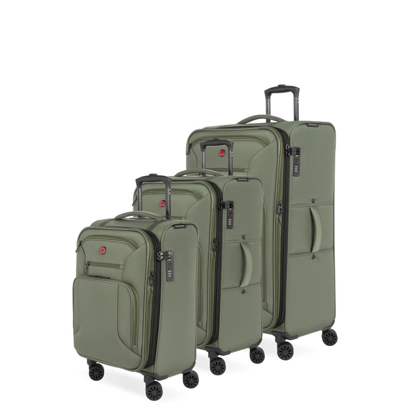 Wenger WG7062 3-Piece Spinner Set in Green