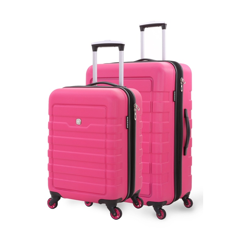 SWISSGEAR 6581 2-Piece Spinner Set in Fuchsia