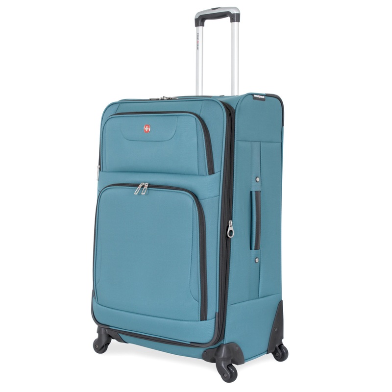 SWISSGEAR 7297 Large Checked Spinner in Teal