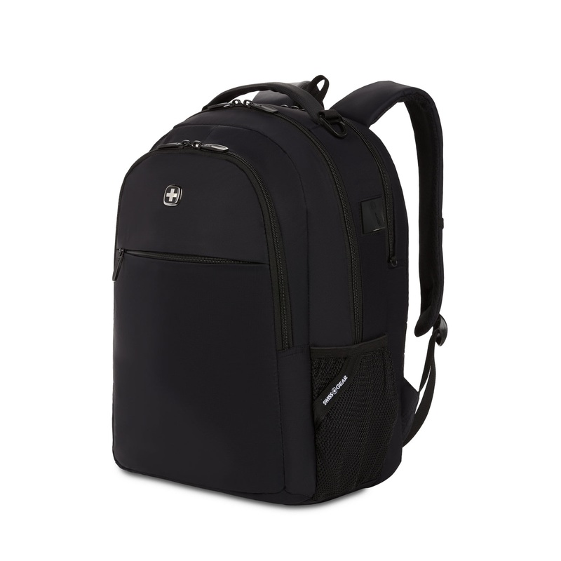 SWISSGEAR 8136 USB Laptop Backpack in Black