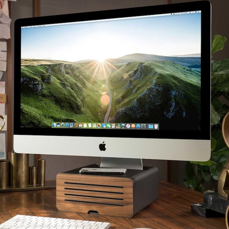 HiRise Pro Adjustable Storage for iMac & Display